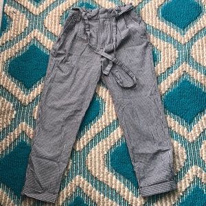 Forever 21 Gingham Print Pants